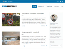 Tablet Screenshot of designmarketinglab.com